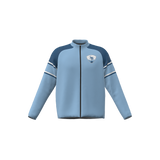 BOLD WOVEN WARM-UP JACKET