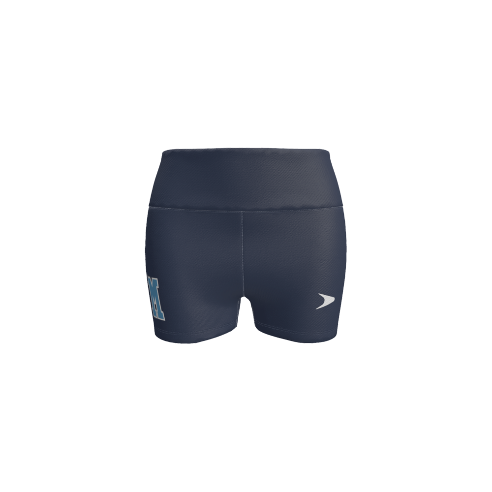 Set-Point High-Waisted Volleyball Shorts