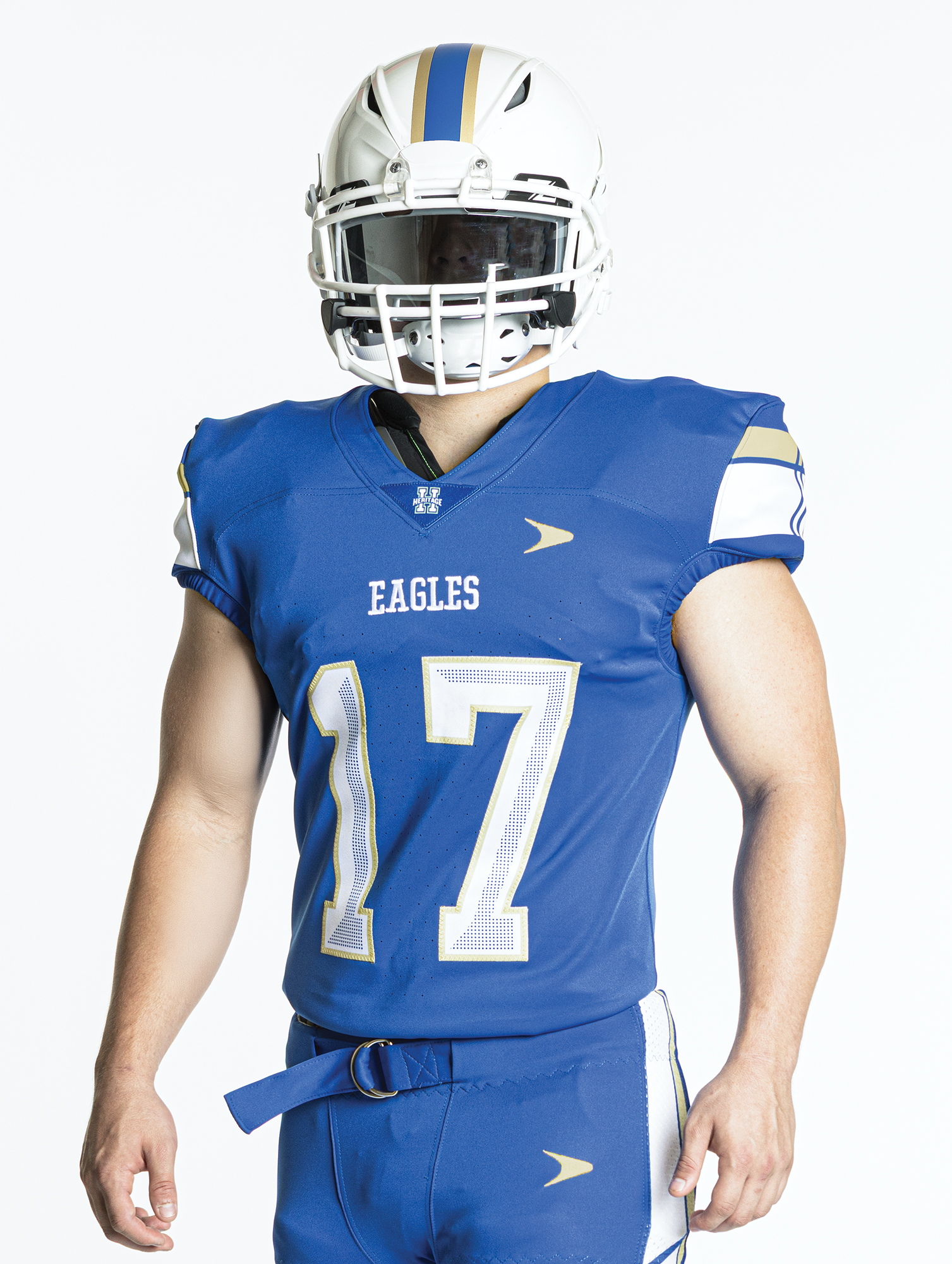 Hybrid Pro Football Jersey - Custom Twill
