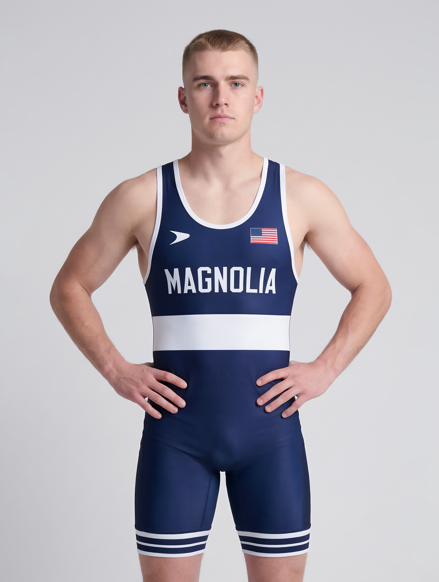 Olympus Freestyle Singlet - W/ Silicone Leg Band