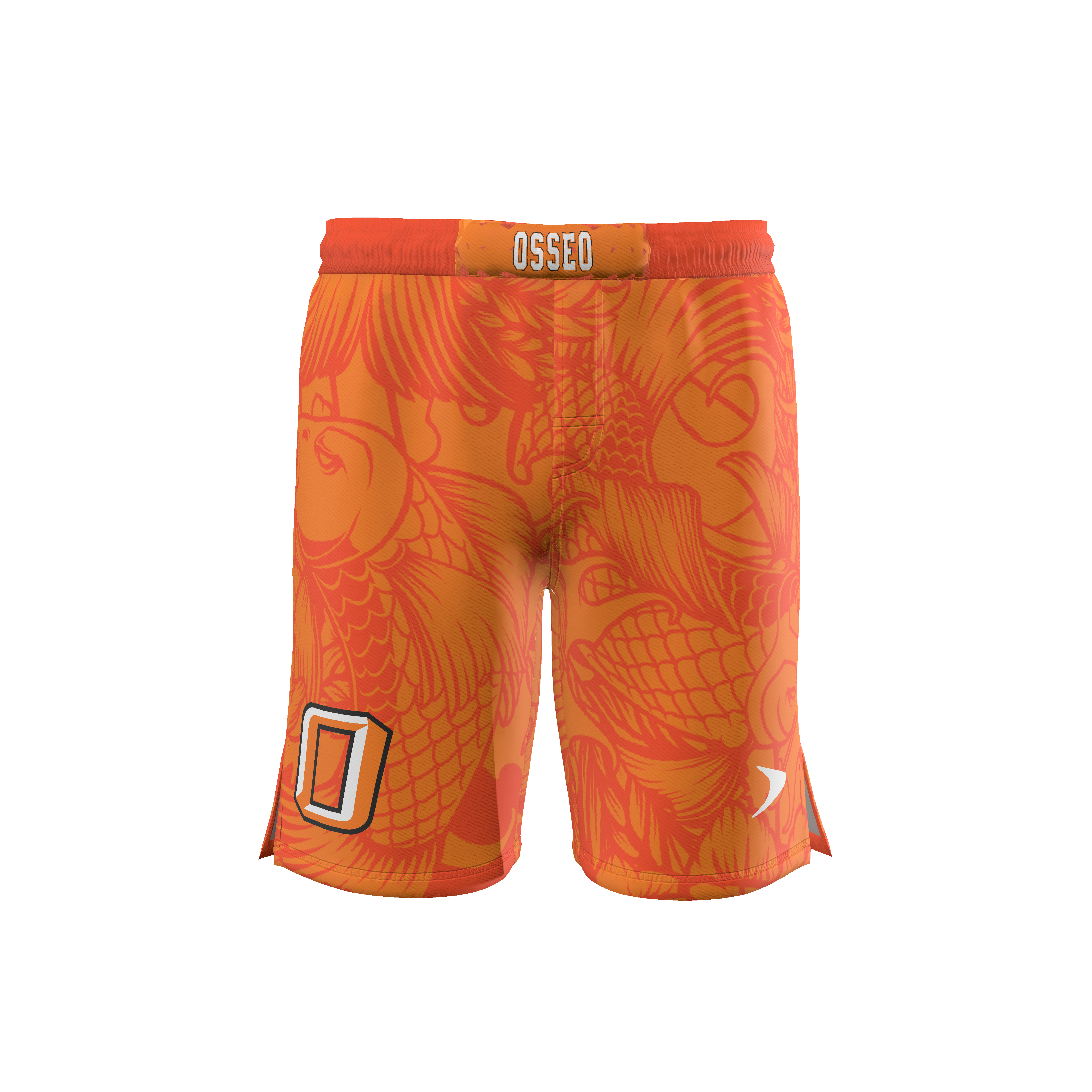 Knockout Mma Style Woven Shorts - Mens