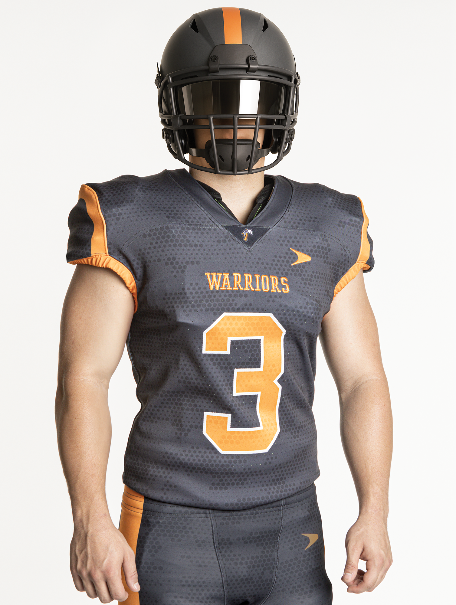 Hybrid Blitz Pro Football Jersey - Custom Twill