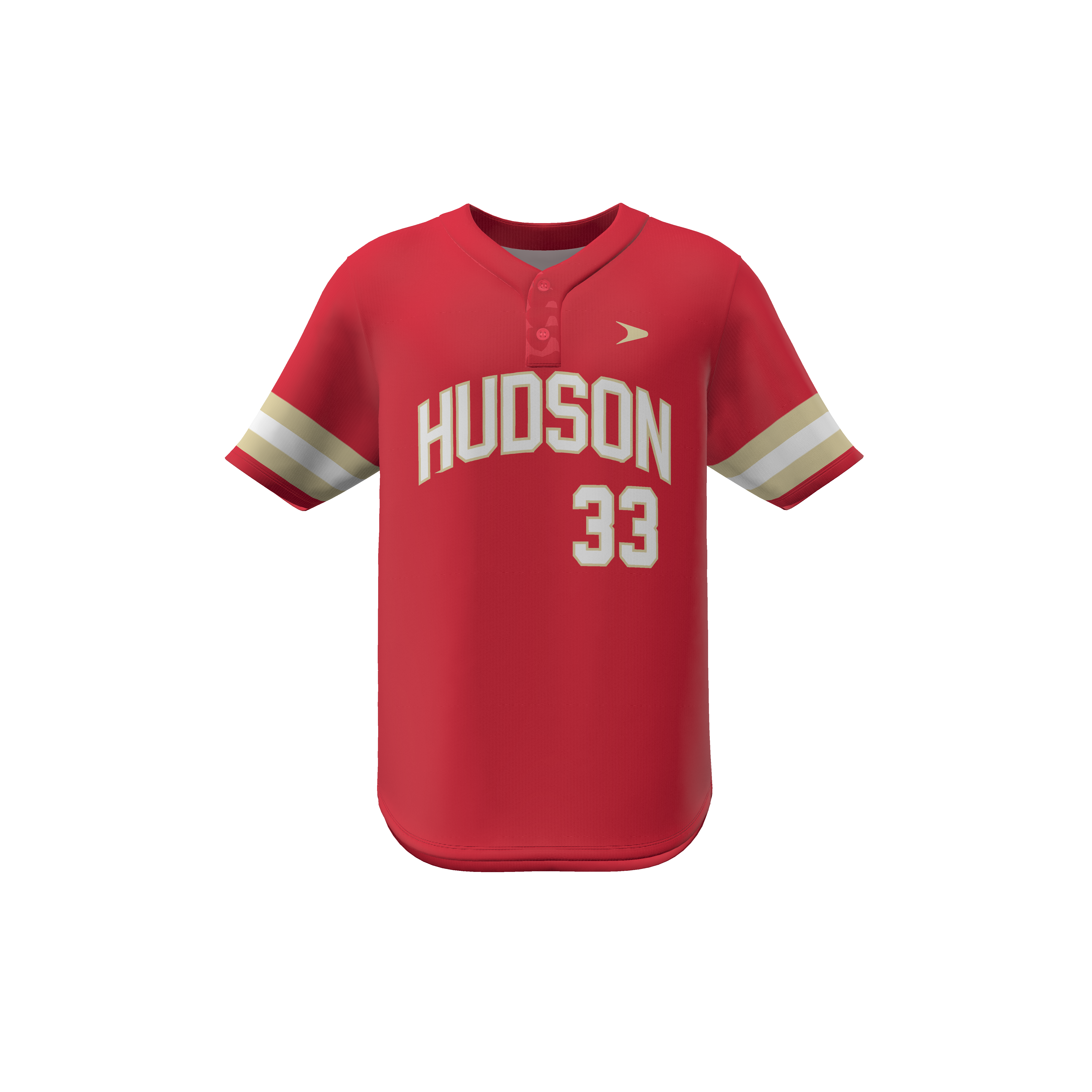 Cutter Short Sleeve 2-Button Baseball Jersey