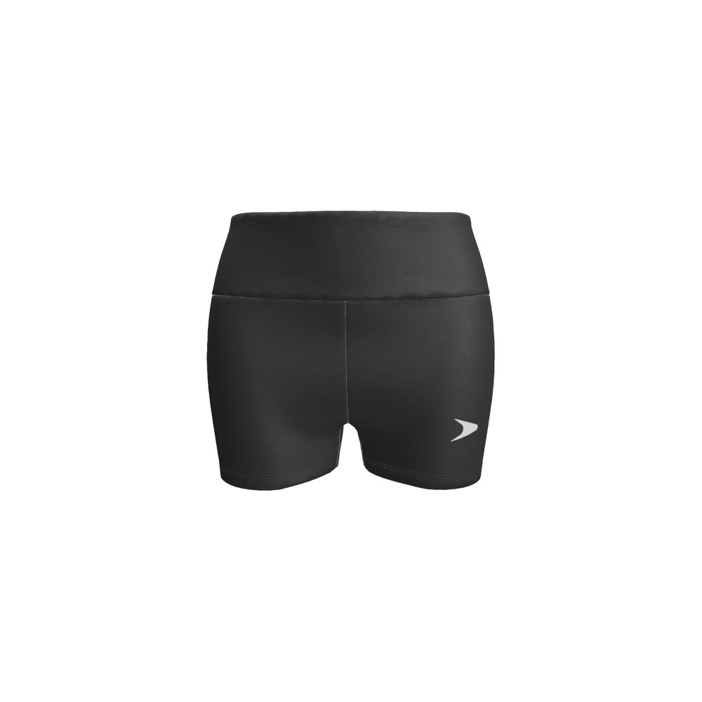 Hybrid Set-Point High-Waisted Volleyball Shorts
