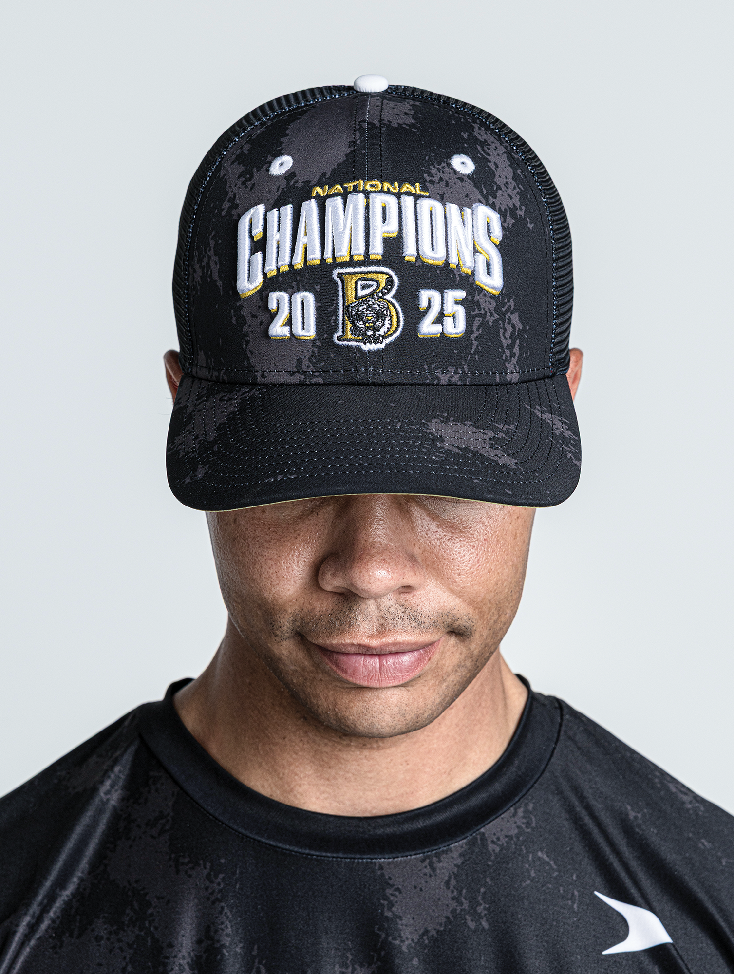 Snapback Trucker Mesh Cap Curved Brim