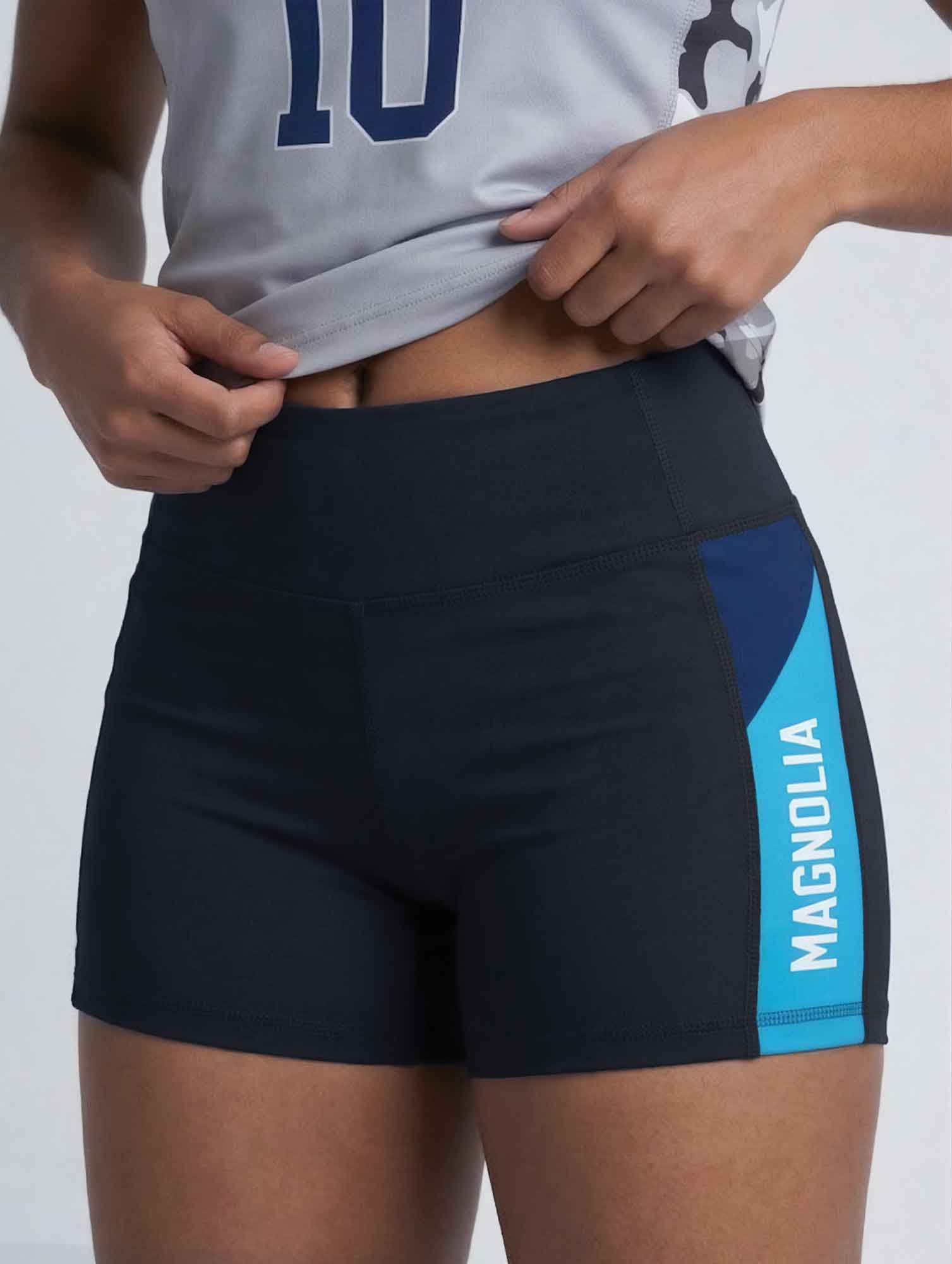 Set-Point High-Waisted Volleyball Shorts