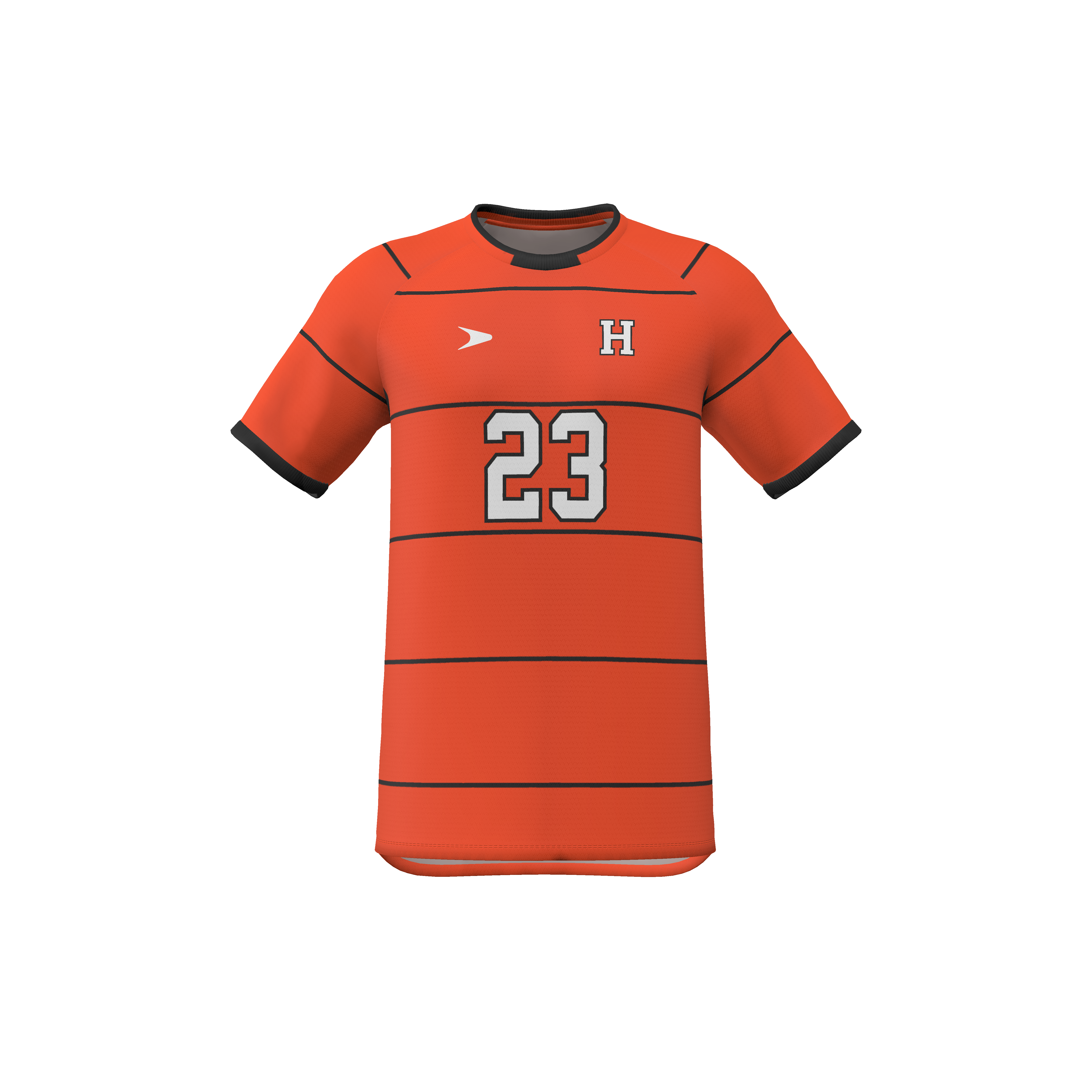 Cross Crew Neck Soccer Jersey