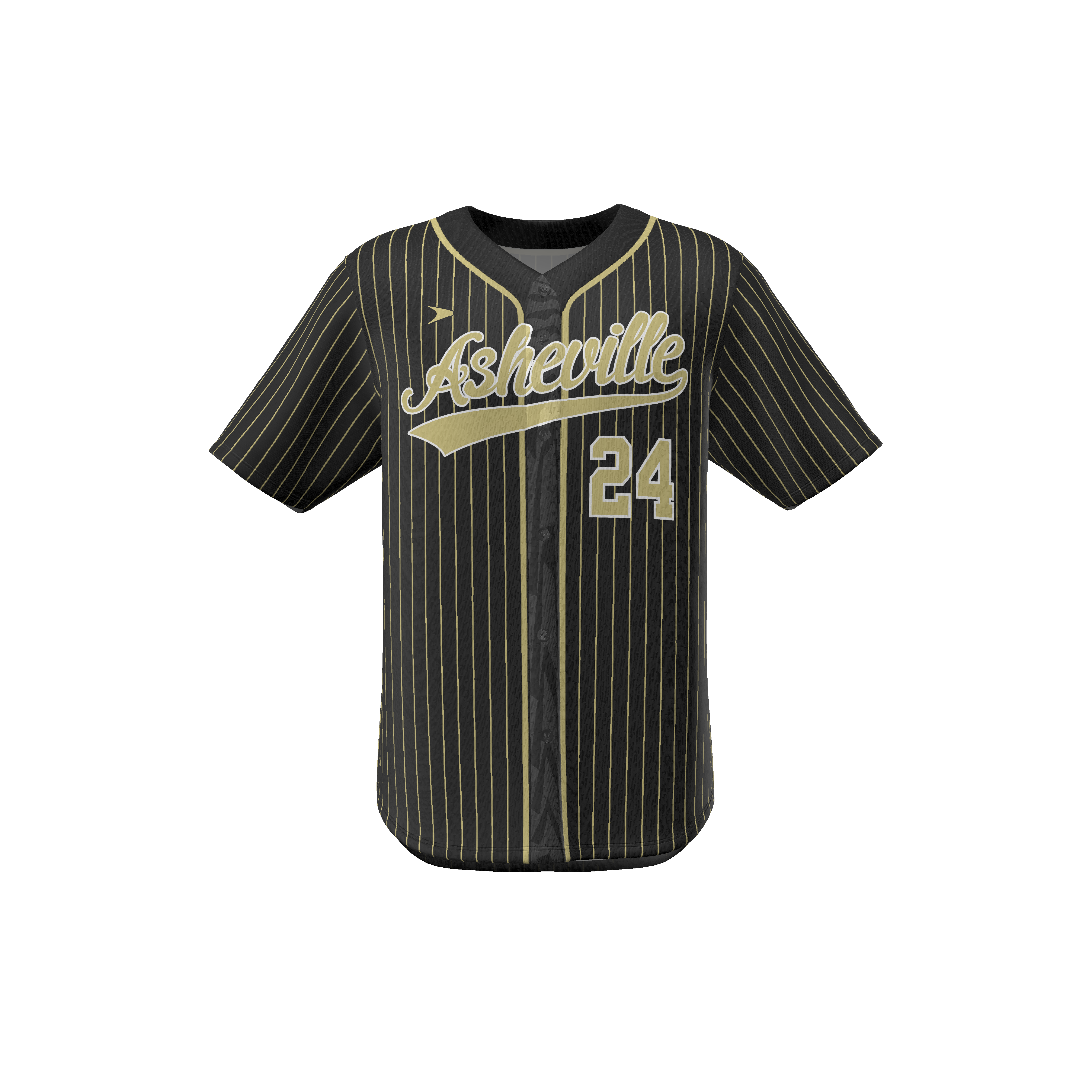 Cutter Short Sleeve Full Button Baseball Jersey