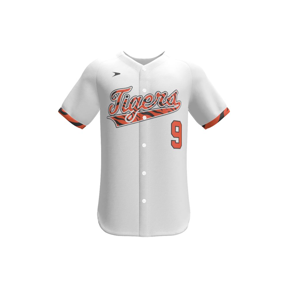 Hybrid Legend-PD Short Sleeve Faux Button Baseball Jersey